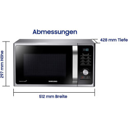 Samsung MS2BF303TAS/EG Mikrotalasna 28L 1000W – 26 Programa | Outlet BGD
