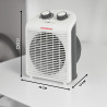 Clatronic HL 3761 Kalolifer Grejalica 2000W – Bela | Outlet BGD