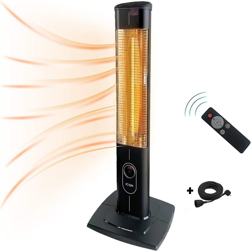 ICQN Karbonska Infracrvena Grejalica 2300W – Digitalni Displej | Outlet BGD