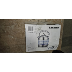 Severin WK3459 retro stakleni električni bokal ketler zapremine 1.7 l od stakla i nerđajućeg čelika