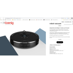 H.Koenig SWR22 robot usisivač | Outlet BGD