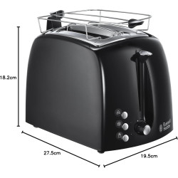 Russell Hobbs Textures 22601-56 Toster 850W – Crna | Outlet BGD