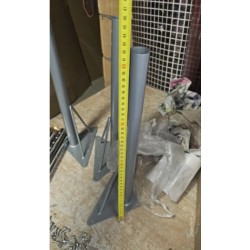HEIMSTARK Set 4 Nogara za Sto 52-75 cm | Čelik | Outlet Cena