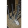 HEIMSTARK Set 4 Nogara za Sto 52-75 cm | Čelik | Outlet Cena
