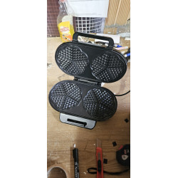 Arendo Dupli Aparat za Vafle 1200W sa Nelepljivom Oblogom | Outlet BGD