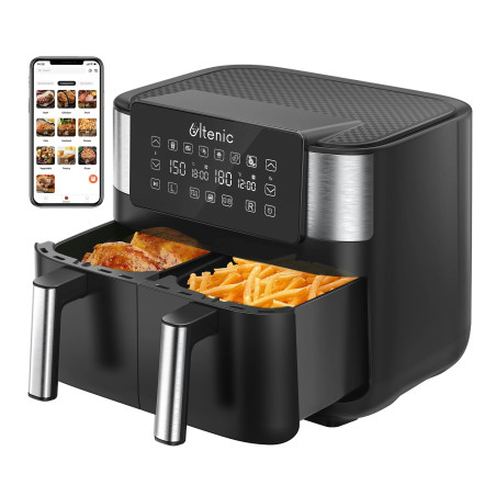 Ultenic K20 Air Friteza sa Dva Odeljka 7.6L | Outlet BGD