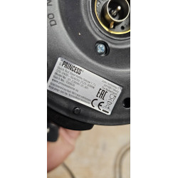 Srebrni Princess 236047 Deluxe električni bokal ketler od nerđajućeg čelika zapremine 1.7 l sa podešavanjem temperature