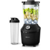 Crni Philips ProBlend Crush blender sa staklenom posudom od 2L i prenosnom flašicom
