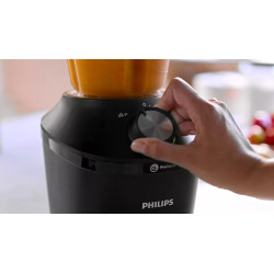 Crni Philips ProBlend Crush blender sa staklenom posudom od 2L i prenosnom flašicom