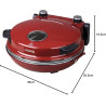 H.Koenig NAPL350 Pica Pekač 32 cm, 1200W | Outlet BGD