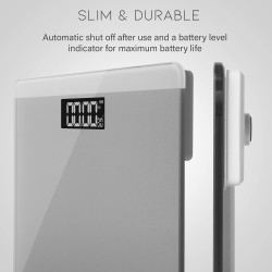 Aquarius Digitalna Step-On Vaga do 180 kg | Outlet BGD