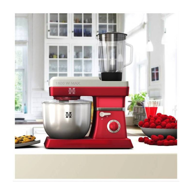 Herzberg HG-5065 Planetarni Mikser sa Blenderom 6.5L | Outlet BGD