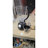 Crni Herzberg HG-5008 2 u 1 blender snage 600 W sa posudom od 1.7 l i dodatkom za mlevenje