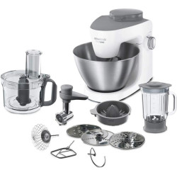 Beli Kenwood MultiOne KHH323WH multifunkcionalni kuhinjski robot sa posudom od 4.3 l, blenderom, seckalicom i mlinom za meso
