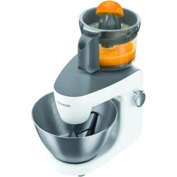 Beli Kenwood MultiOne KHH323WH multifunkcionalni kuhinjski robot sa posudom od 4.3 l, blenderom, seckalicom i mlinom za meso