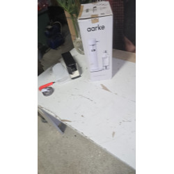 Beli Aarke Carbonator 3 aparat za gaziranje vode od nerđajućeg čelika sa polugom