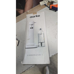 Beli Aarke Carbonator 3 aparat za gaziranje vode od nerđajućeg čelika sa polugom