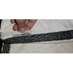 Amazon Basics  beli naddušek od memorijske pene dimenzija 90x190 cm