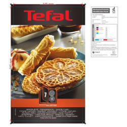 Tefal XA8007 ploče/modle za vafle za Tefal Snack Collection | Outlet BGD