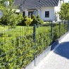 HomeDeluxe Ograda sa 2 Stuba 0,83 m, Siva, Dužina 30 m | Outlet BGD