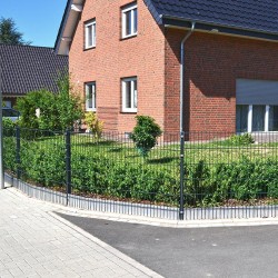 HomeDeluxe Ograda sa 2 Stuba 0,83 m, Siva, Dužina 30 m | Outlet BGD