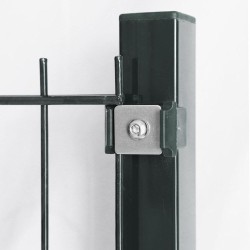 HomeDeluxe Ograda sa 2 Stuba 0,83 m, Siva, Dužina 30 m | Outlet BGD