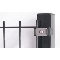 HomeDeluxe Ograda sa 2 Stuba 0,83 m, Siva, Dužina 30 m | Outlet BGD