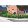 HomeDeluxe Ograda sa 2 Stuba 0,83 m, Siva, Dužina 30 m | Outlet BGD