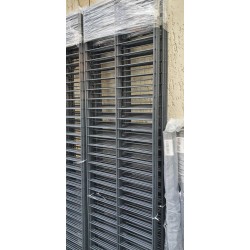 HomeDeluxe Ograda sa 2 Stuba 0,83 m, Siva, Dužina 30 m | Outlet BGD