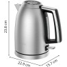 Krups Excellence BW552D električni bokal ketler od brušenog nerđajućeg čelika zapremine 1.7 l