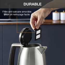 Krups Excellence BW552D električni bokal ketler od brušenog nerđajućeg čelika zapremine 1.7 l