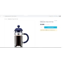 Bodum Caffettiera French Press 0.35L Tritan | Outlet BGD