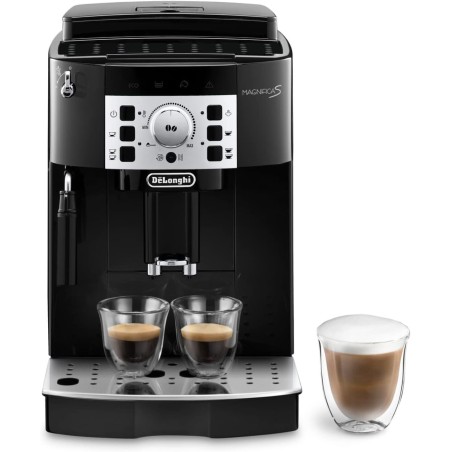 Crni DeLonghi Magnifica S ECAM 22.110.B automatski aparat za kafu sa sistemom za mlečnu penu
