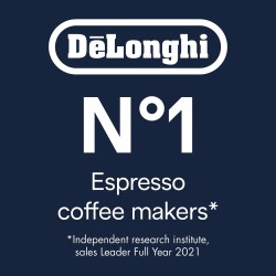 Crni DeLonghi Magnifica S ECAM 22.110.B automatski aparat za kafu sa sistemom za mlečnu penu