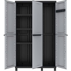 Terry Twist 102A, 3 vrata, plastična smola, 102x39x170 cm | Outlet BGD