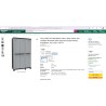 Terry Twist 102A, 3 vrata, plastična smola, 102x39x170 cm | Outlet BGD