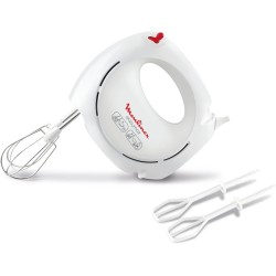 Beli Moulinex Easymax HM2501 ručni mikser snage 200 W sa 5 brzina