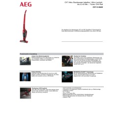 AEG CX7-2-45AN bežični usisivač, čili crvena | Outlet BGD