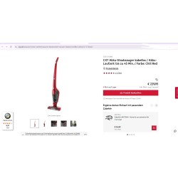 AEG CX7-2-45AN bežični usisivač, čili crvena | Outlet BGD