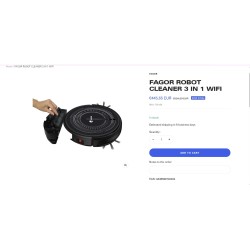 Fagor FG2120 3u1 robot usisivač, WiFi | Outlet BGD