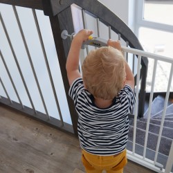 Hauck Open N Stop Sigurnosna Kapija – Bela, 75-80cm | Outlet BGD