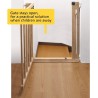 Safety 1st Easy Close Barijera, Drvo, 73-80.5cm | Outlet BGD