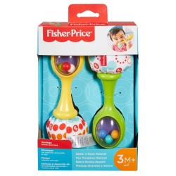 Fisher-Price Set od Dve Zvečke – Senzorni Razvoj Bebe | Outlet BGD