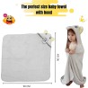 KPRICE Elephant Peškir za Bebe – Bambus, Siva, 90x90cm | Outlet BGD
