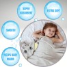 KPRICE Elephant Peškir za Bebe – Bambus, Siva, 90x90cm | Outlet BGD
