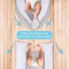 Luchild Ležaljka i Gnezdo za Bebe – Sivo/Bela, Tačke, 85x50cm | Outlet BGD
