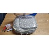 Luchild Ležaljka i Gnezdo za Bebe – Sivo/Bela, Tačke, 85x50cm | Outlet BGD