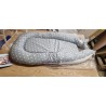 Luchild Ležaljka i Gnezdo za Bebe – Sivo/Bela, Tačke, 85x50cm | Outlet BGD