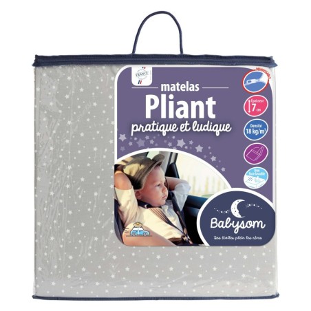Babysom Star Sklopivi Dušek Za Putni Krevetac, 60x120 Cm | Outlet BGD