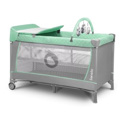 Lionelo Flower 2u1 Krevetac sa Dodacima – Tirkizna | Outlet BGD